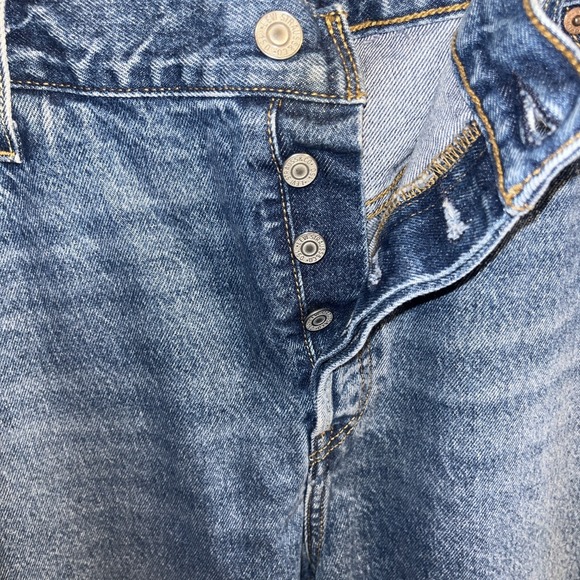 Levi's 501 Button Womens Jeans 18W 150th Anniversary Edition 39x29 Straight Leg - Picture 3 of 10